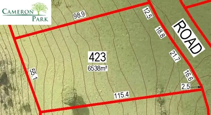 Lot 423 Cameron Park