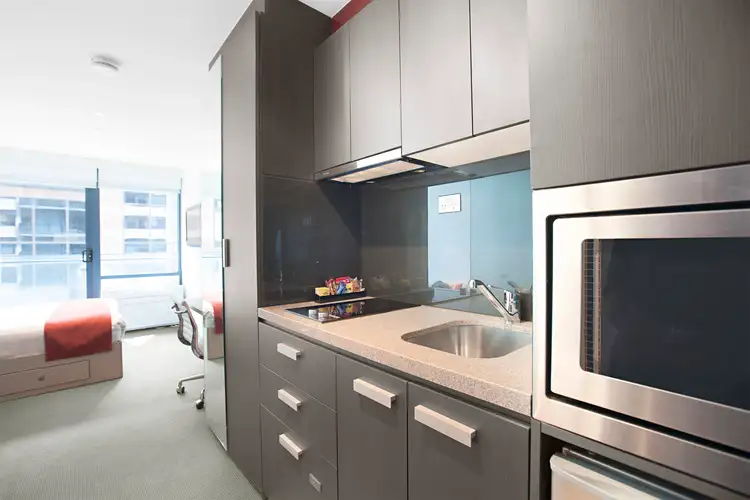 Third view of Homely studio listing, 804/181 A'Beckett Street, Melbourne (cbd) VIC 3000
