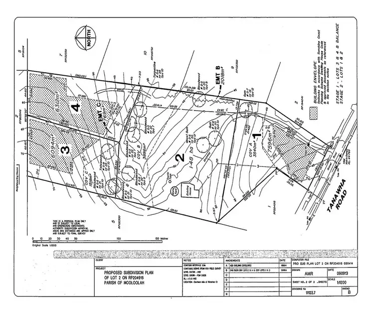 Second view of Homely land listing, Proposed Lot 1 172-174 Tanawha Rd, Tanawha QLD 4556