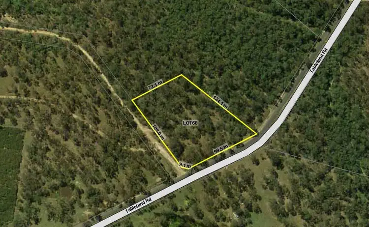 Main view of Homely land listing, Lot 68 Tableland Road, Horse Camp QLD 4671