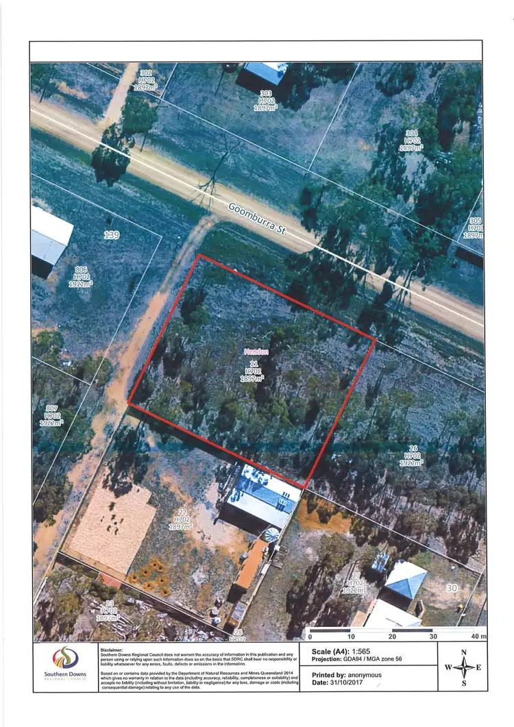 Second view of Homely land listing, Lot 21 Goomburra Street, Hendon QLD 4362