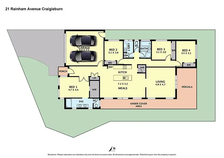 Second view of Homely house listing, 21 Rainham Avenue, Craigieburn VIC 3064