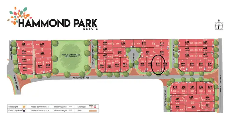 Second view of Homely land listing, Lot 614 Alberod St, Hammond Park WA 6164