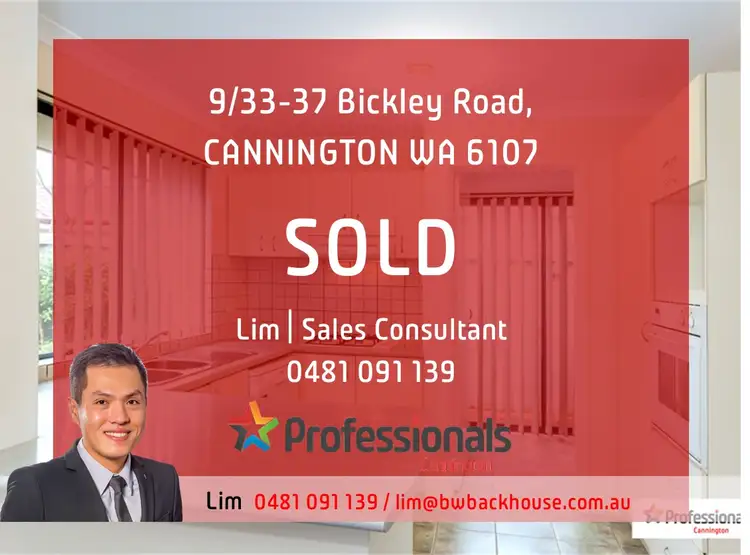 9/33-37 Bickley Road, Cannington WA 6107