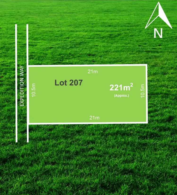Main view of Homely land listing, Lot 207 Expedition Way, Corio VIC 3214