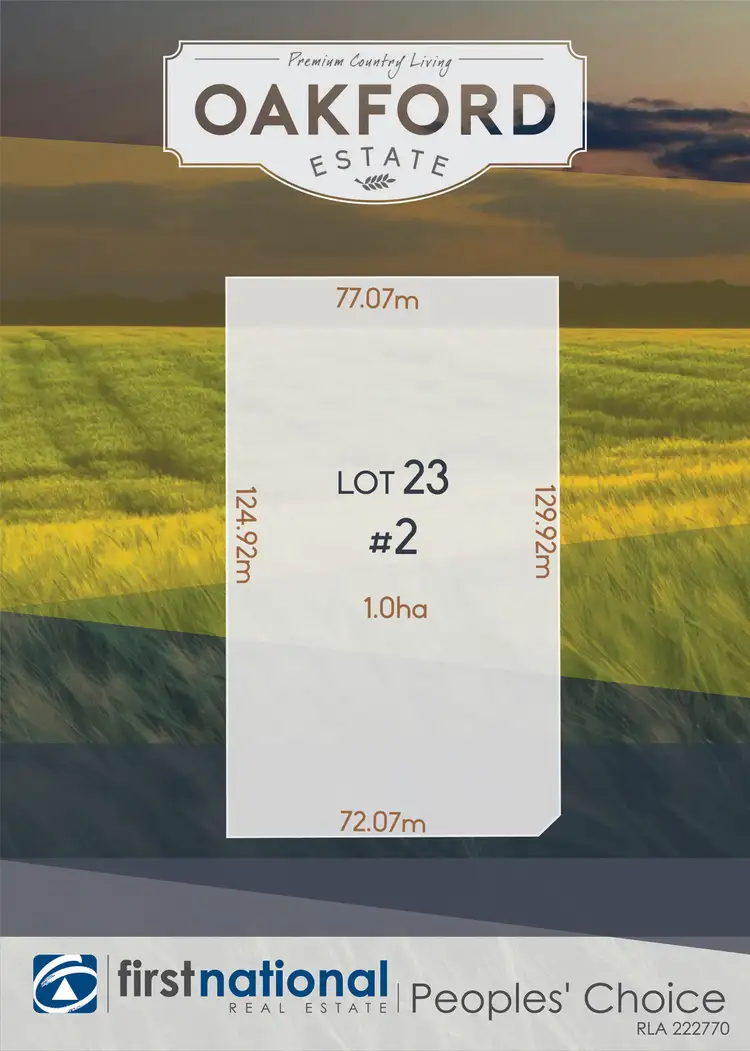 Main view of Homely land listing, Lot 23, 2 Dunlop Boulevard, Lewiston SA 5501