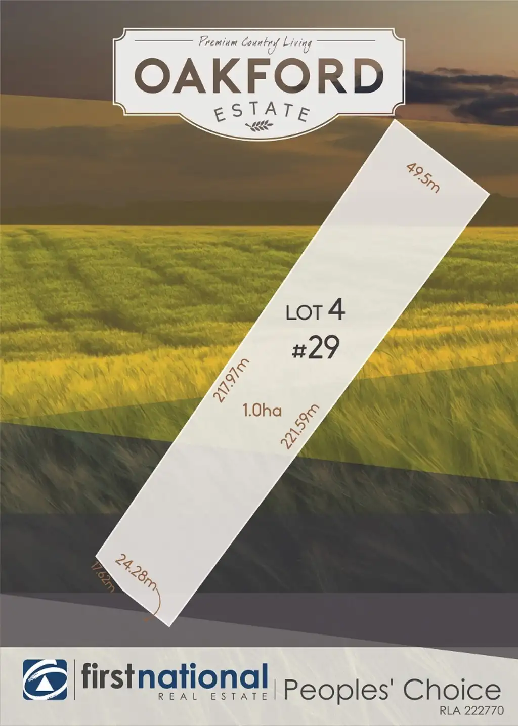 Main view of Homely land listing, Lot 4, 29 Dunlop Boulevard, Lewiston SA 5501