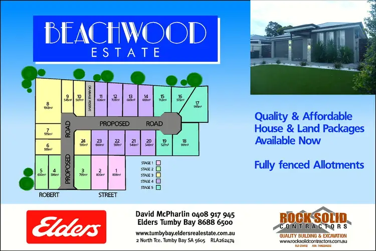 Lot 1 Robert Street, Tumby Bay SA 5605