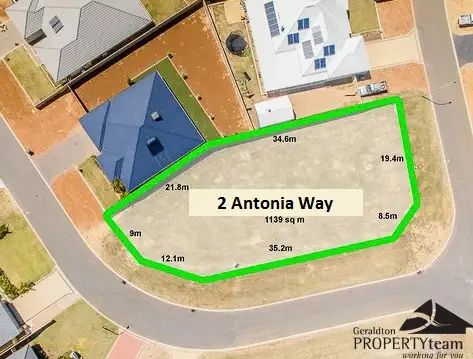 Second view of Homely land listing, 2 Antonia Way, Geraldton WA 6530