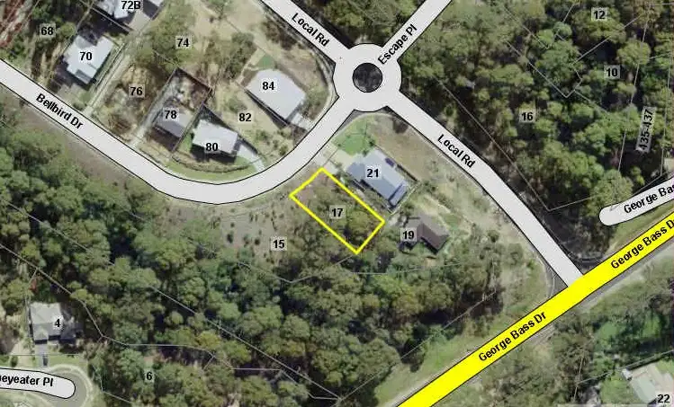 Main view of Homely land listing, 17 Bellbird Drive, Malua Bay NSW 2536