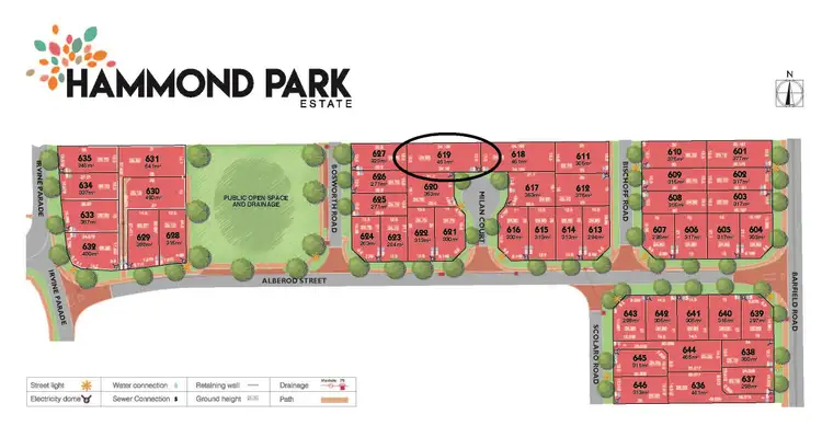 Second view of Homely land listing, Lot 619 Milan Court, Hammond Park WA 6164
