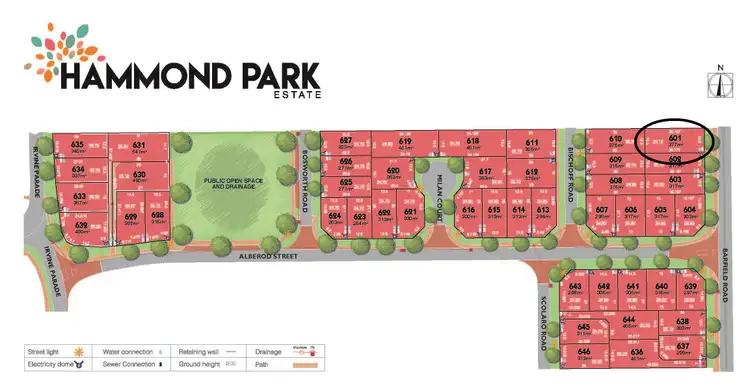 Second view of Homely land listing, Lot 601 Barfield Rd, Hammond Park WA 6164