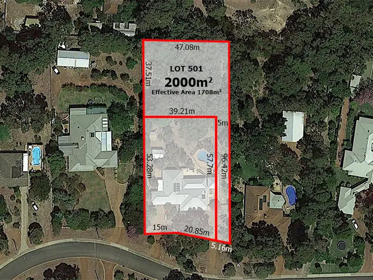 Second view of Homely land listing, 19B Carob Tree Place, Lesmurdie WA 6076