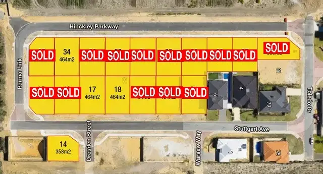 Main view of Homely land listing, Lot 34 Hinckley Parkway, Hocking WA 6065