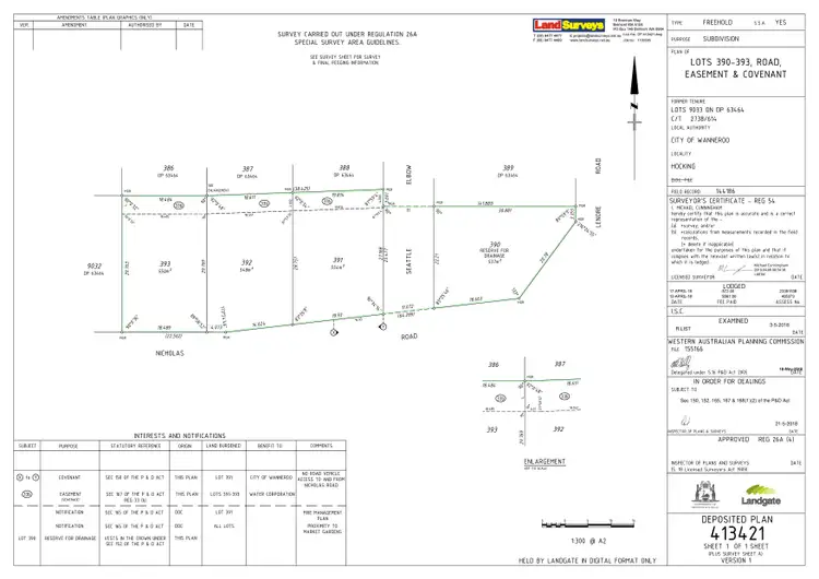 Second view of Homely land listing, Lot 391 Nicholas Road, Hocking WA 6065