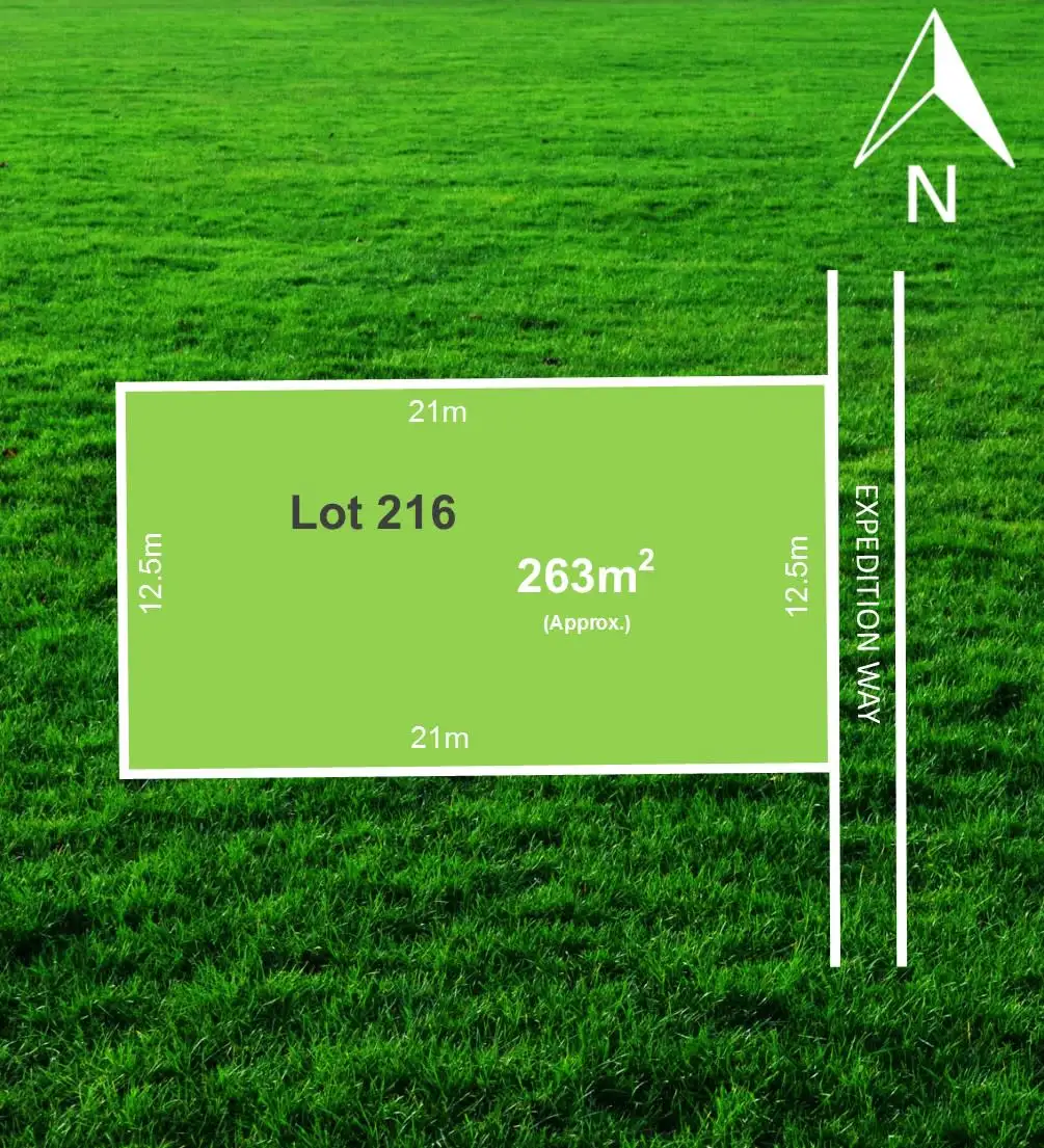 Main view of Homely land listing, Lot 216 Expedition Way, Corio VIC 3214