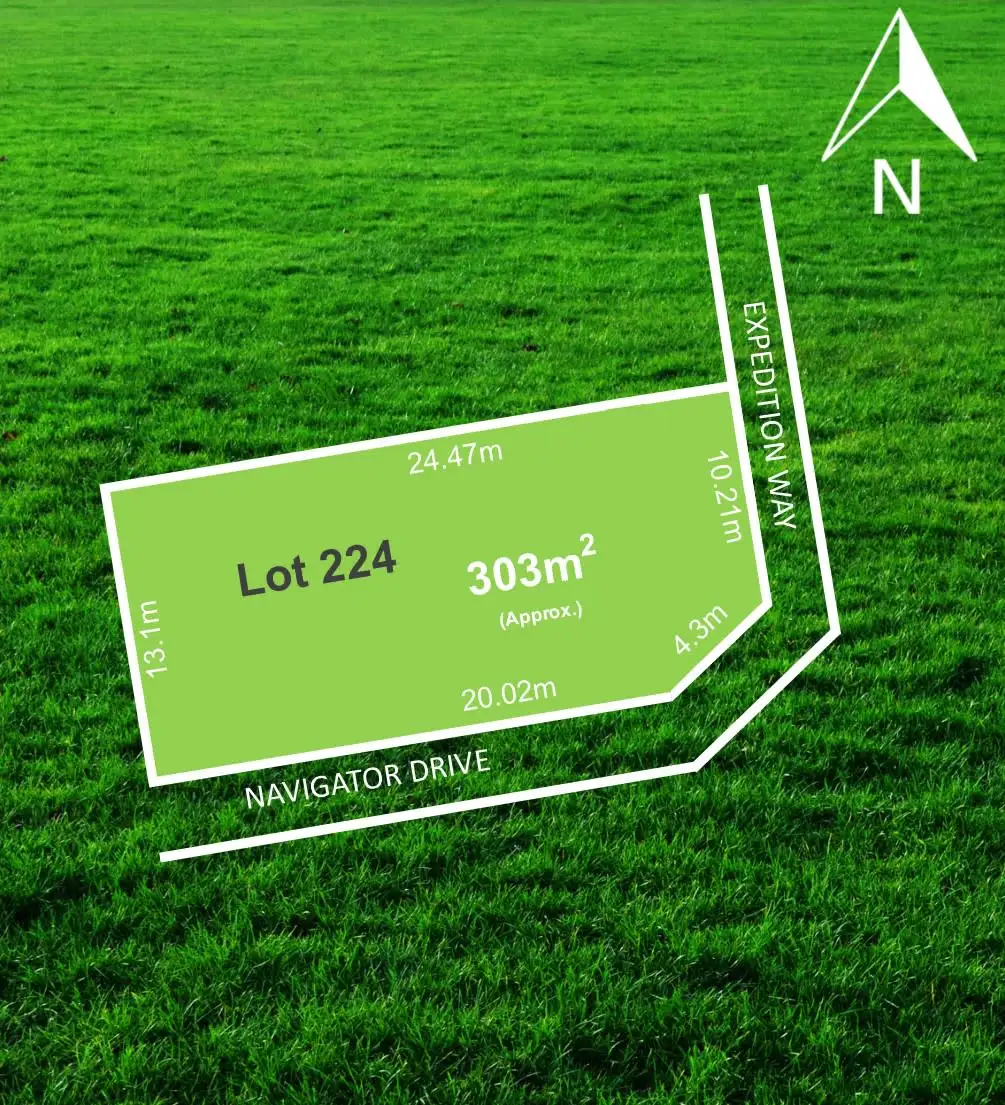 Main view of Homely land listing, Lot 224 Expedition Way, Corio VIC 3214