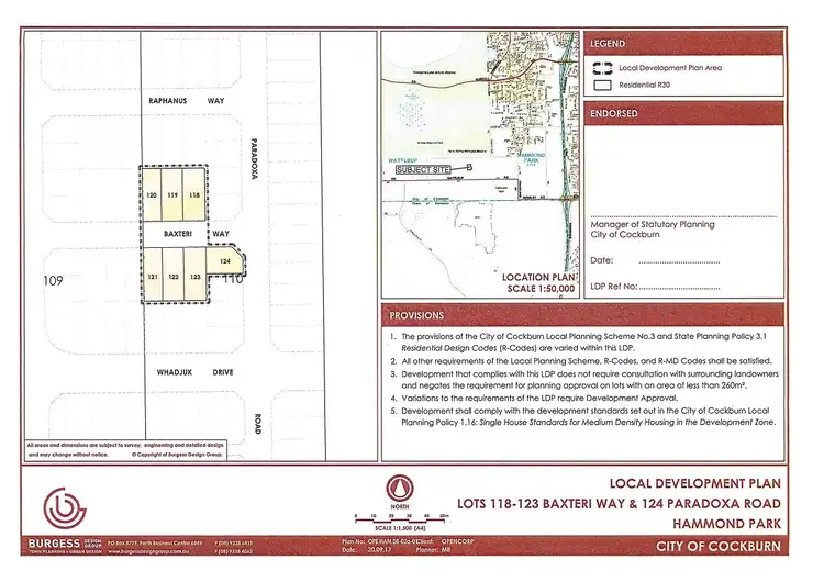 Second view of Homely land listing, 120 Baxteri Way, Hammond Park WA 6164