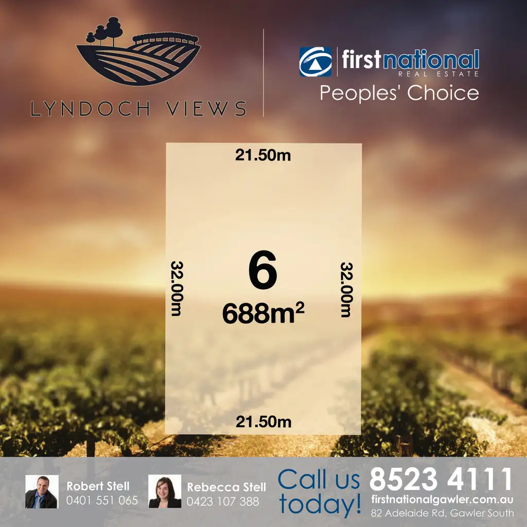 Main view of Homely land listing, Lot 6 Richter Road, Lyndoch SA 5351