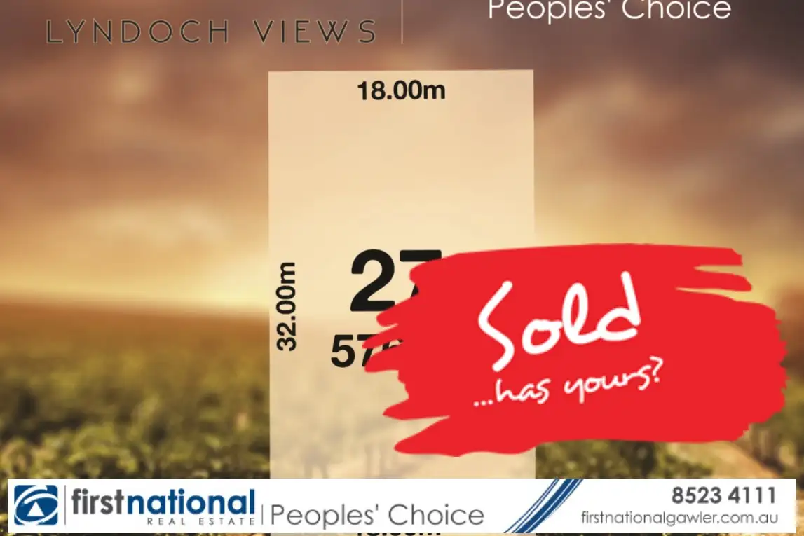 Main view of Homely land listing, Lot 27 Richter Road, Lyndoch SA 5351