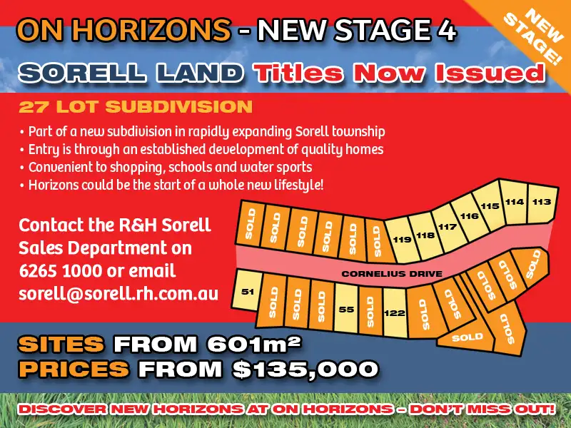 Main view of Homely land listing, Lot 51 'On Horizons', Cornelius Drive, Sorell TAS 7172