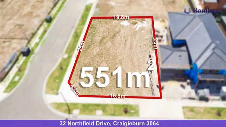 Main view of Homely land listing, 32 (Lot 31806) Northfield Drive, Craigieburn VIC 3064