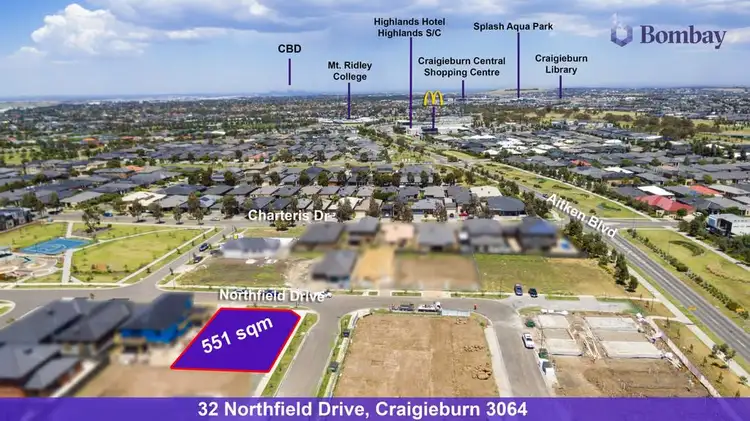 Fourth view of Homely land listing, 32 (Lot 31806) Northfield Drive, Craigieburn VIC 3064