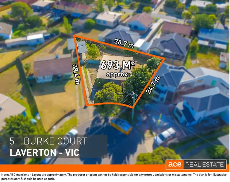 Second view of Homely house listing, 5 Burke Court, Laverton VIC 3028