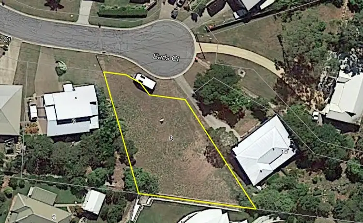 Second view of Homely land listing, 8 Earls Court, Telina QLD 4680