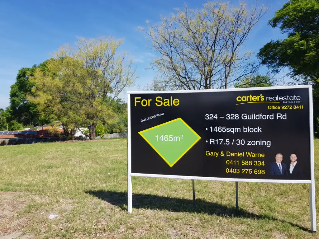 Main view of Homely land listing, 324-328 Guildford Rd, Bayswater WA 6053