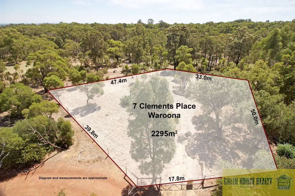 Main view of Homely land listing, 7 Clements Place, Waroona WA 6215
