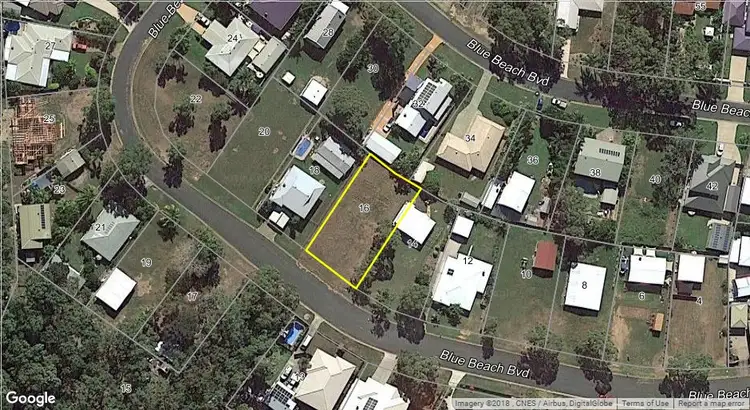 Main view of Homely land listing, 16 Blue Beach Boulevard, Haliday Bay QLD 4740