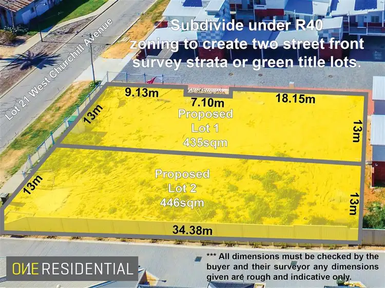 Third view of Homely land listing, Lot 21/70 West Churchill Avenue, Munster WA 6166