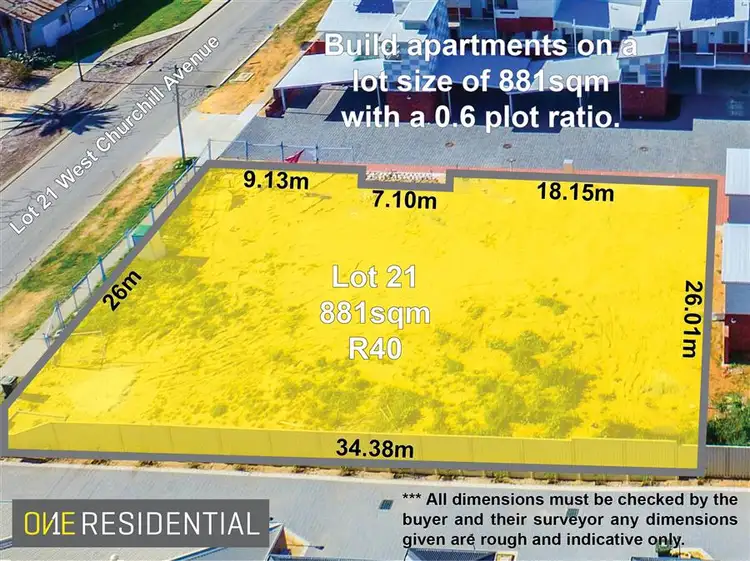 Sixth view of Homely land listing, Lot 21/70 West Churchill Avenue, Munster WA 6166