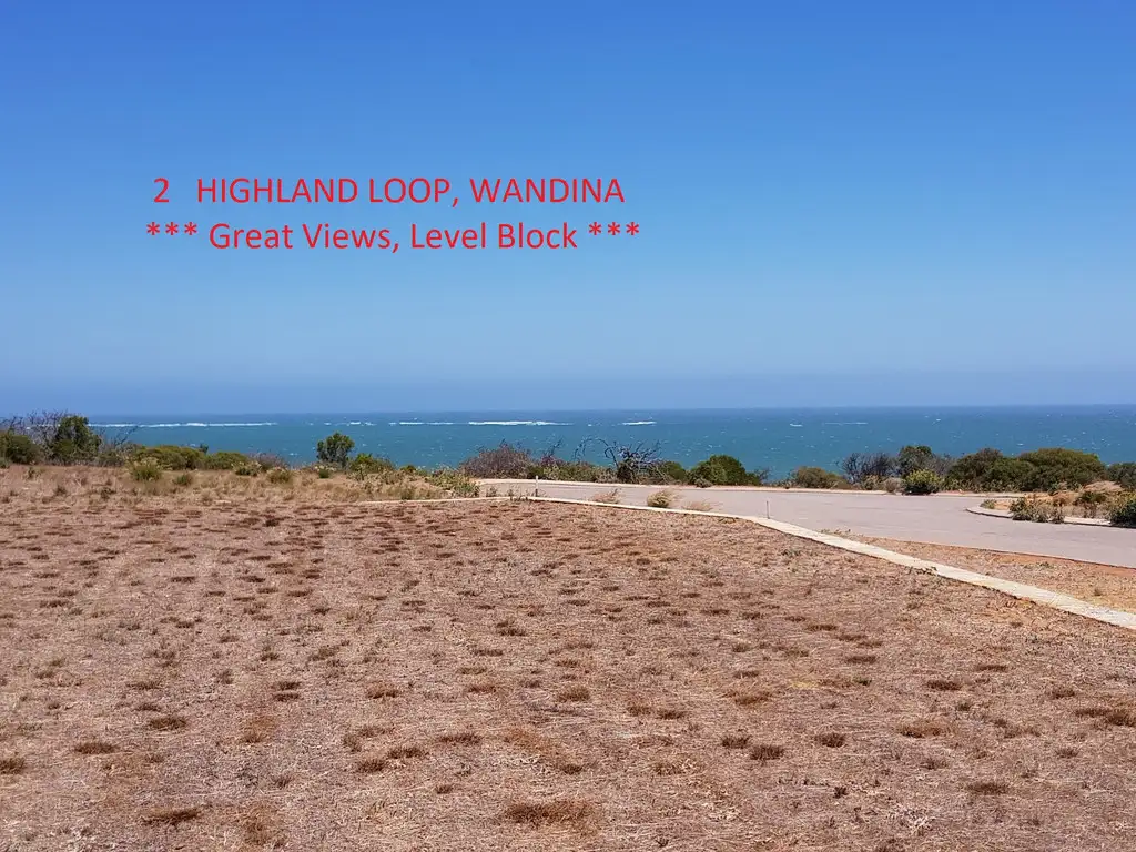 Main view of Homely land listing, 2 Highland Loop, Wandina WA 6530