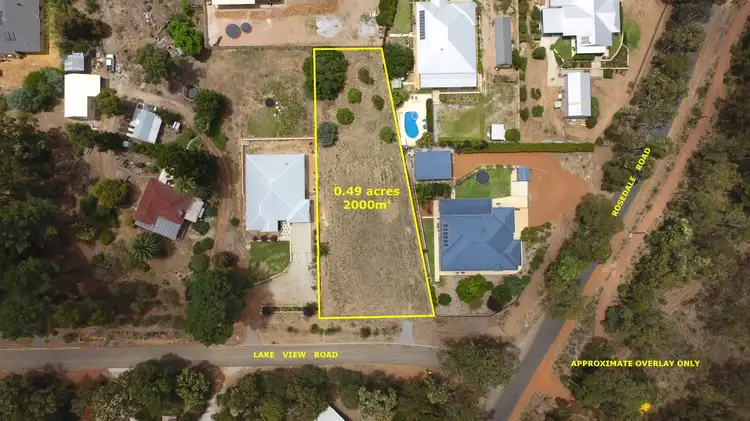 Main view of Homely land listing, 40 Lake View Road, Chidlow WA 6556