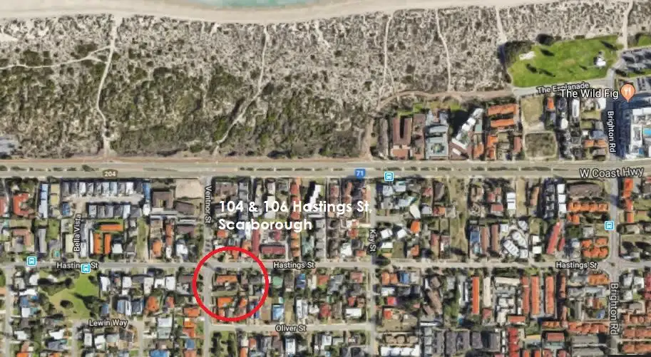 Main view of Homely house listing, 104 & 106 Hastings Street, Scarborough WA 6019