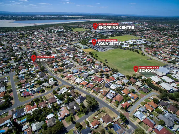 Second view of Homely house listing, 32 Holcombe Road, Warnbro WA 6169