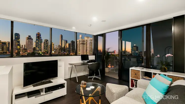 Second view of Homely apartment listing, 402/297 Clarendon Street, South Melbourne VIC 3205