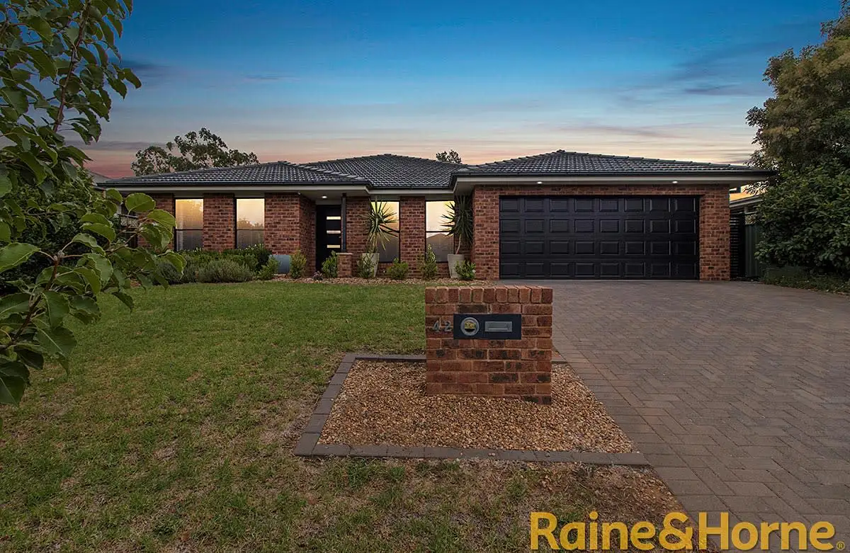 Main view of Homely house listing, 42 Cypress Point Drive, Dubbo NSW 2830