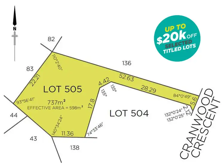 Main view of Homely land listing, 28A Cranwood Crescent, Viveash WA 6056