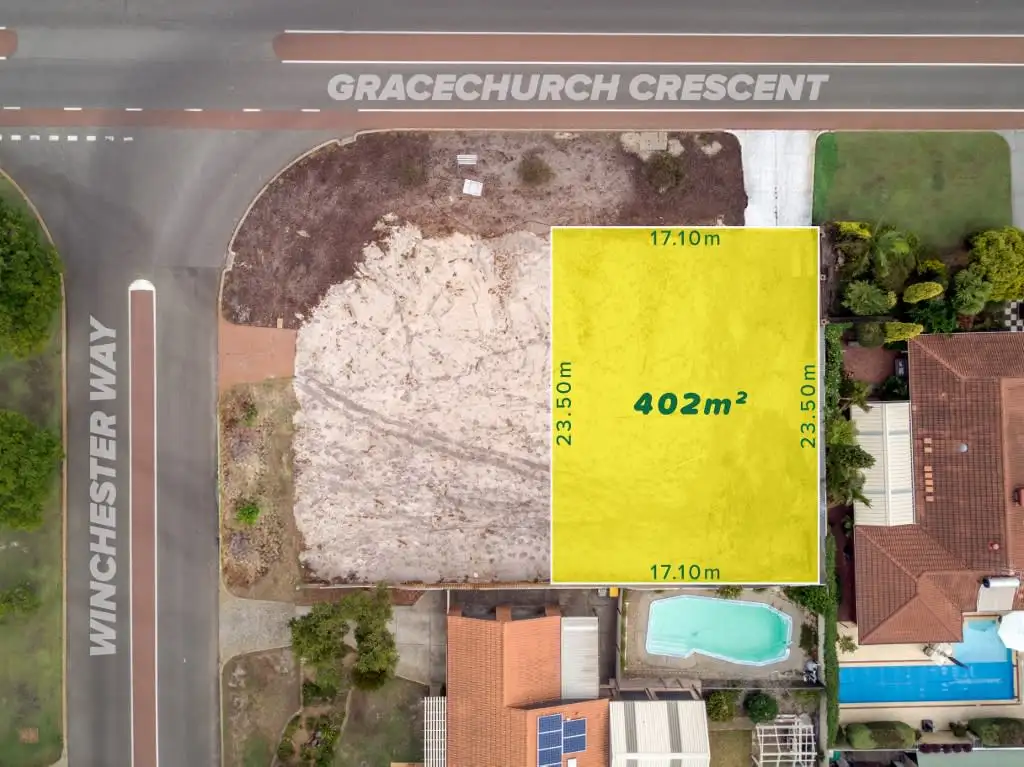 Main view of Homely land listing, Lot 362 Gracechurch Crescent, Leeming WA 6149