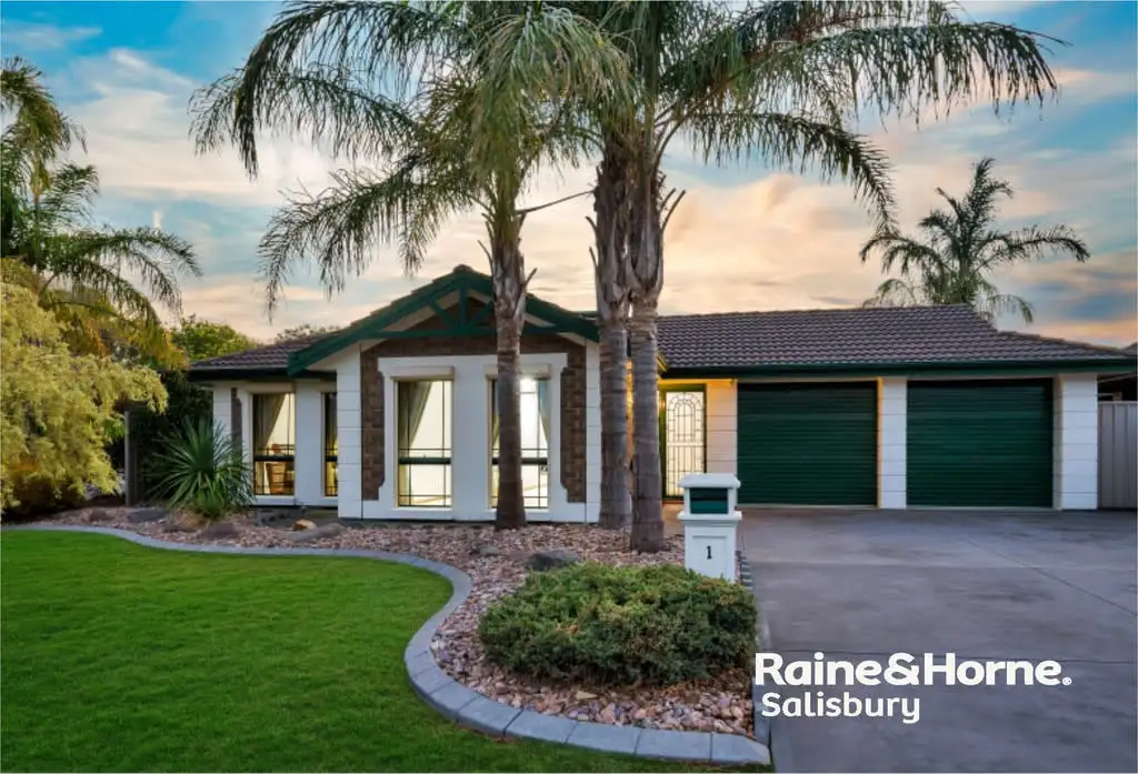 Main view of Homely house listing, 1 Binning Place, Pooraka SA 5095