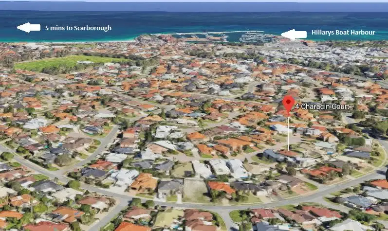 Main view of Homely house listing, 4 Characin Crt, Sorrento WA 6020