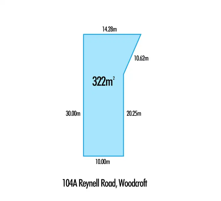 Main view of Homely land listing, 104a Reynell Road, Woodcroft SA 5162