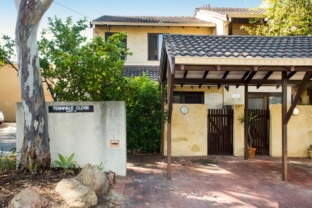 Main view of Homely townhouse listing, 1/3 Tennivale Place, North Perth WA 6006