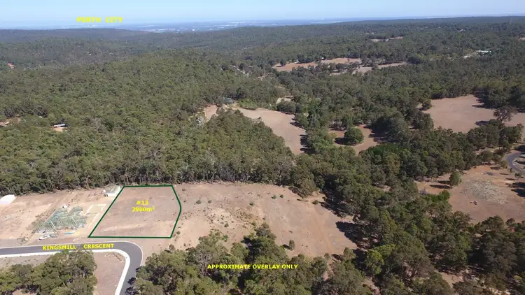 Third view of Homely land listing, 13 Kingsmill Crescent, Parkerville WA 6081