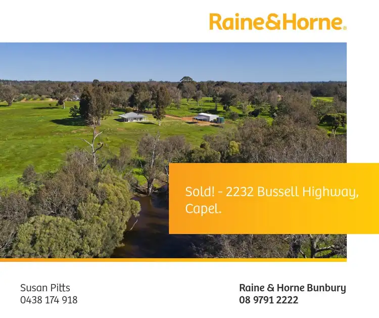 Main view of Homely house listing, 2232 BUSSELL HIGHWAY, Capel WA 6271
