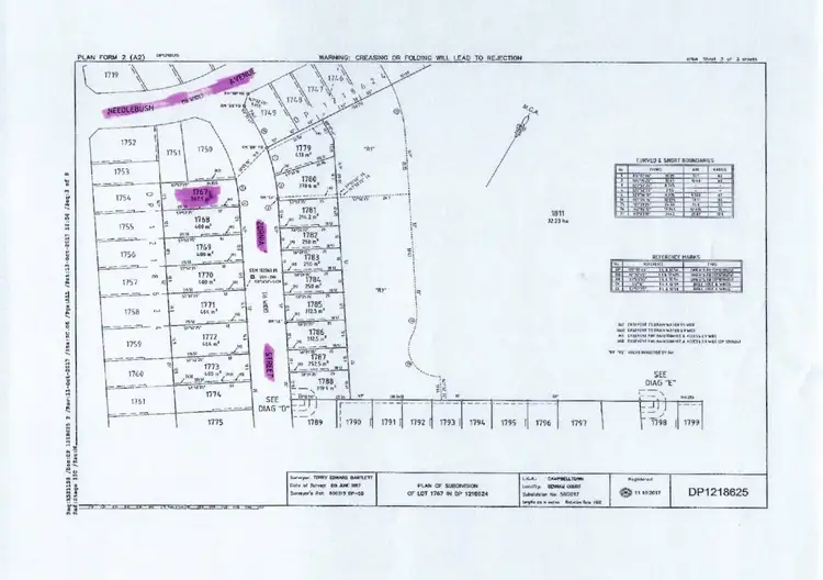 Third view of Homely land listing, Lot 1767 Zornia Street, Denham Court NSW 2565