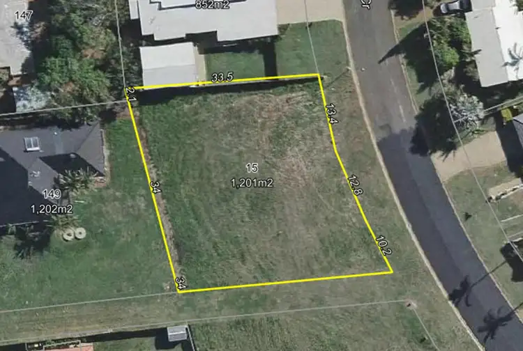 Second view of Homely land listing, 15 Amaroo Crescent, Innes Park QLD 4670